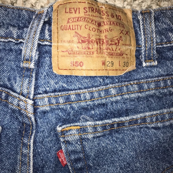 Vintage Levi’s Denim High Waisted Jeans - Picture 6 of 6